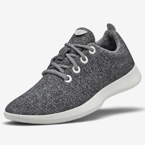 Allbirds Woman’s Wool Runners in Natural‎ Grey (Light Grey Sole) Size 8 - Picture 9 of 9